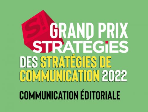 GRAND PRIX STRATEGIES DE LA COMMUNICATION EDITORIALE 2022